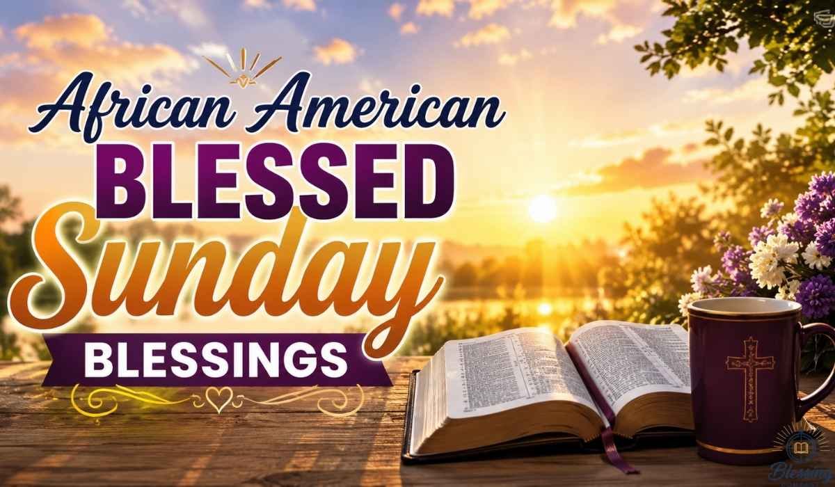African American Blessed Sunday Blessings