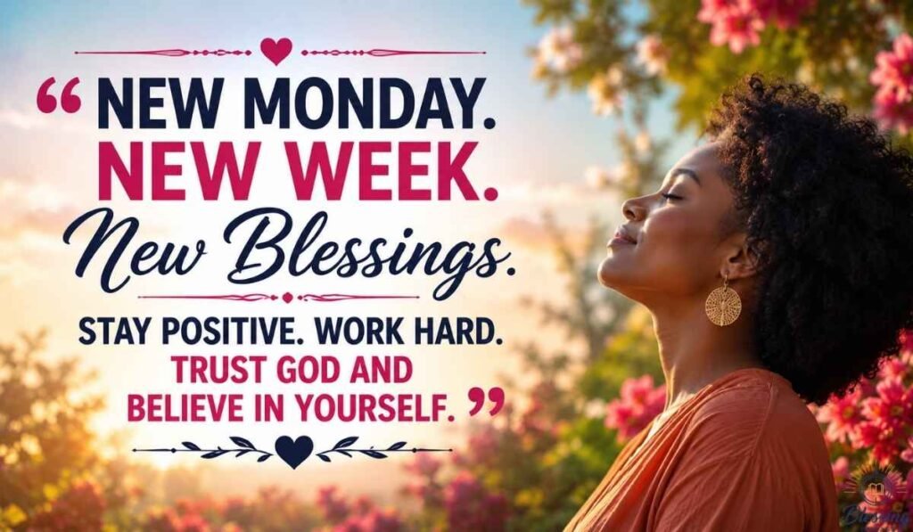 African American Monday Blessings Images for Instagram