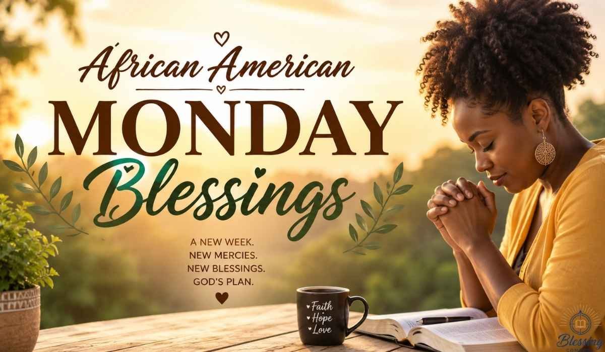 African American Monday Blessings