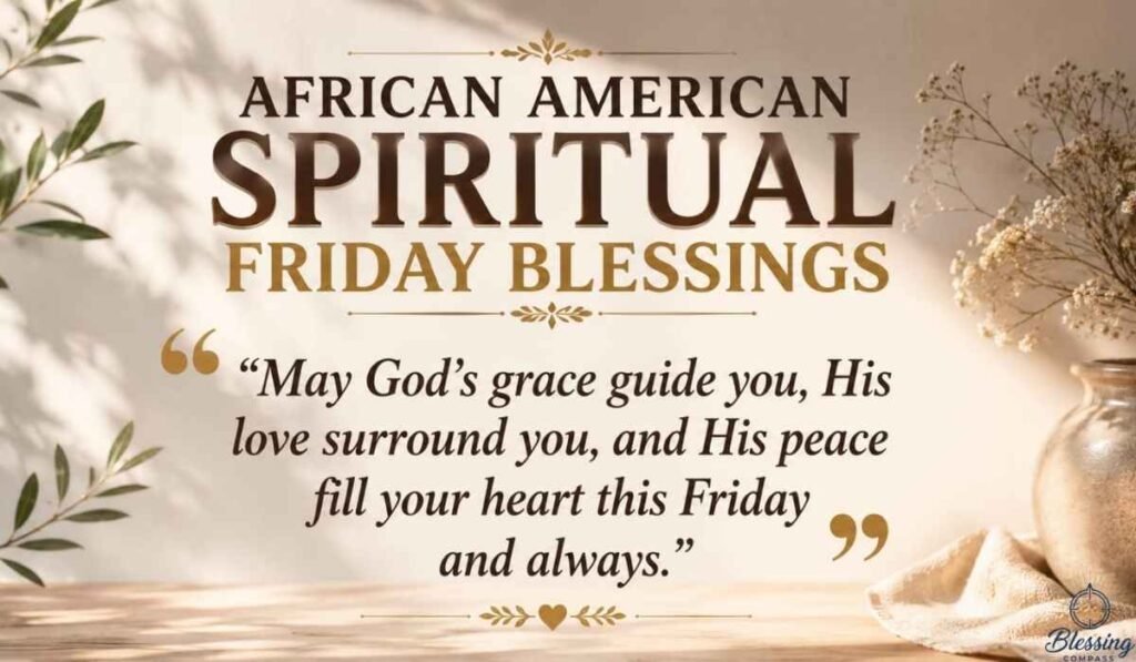 African American Spiritual Friday Blessings Quotes