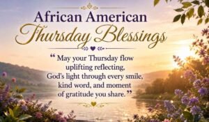 African American Thursday Blessings