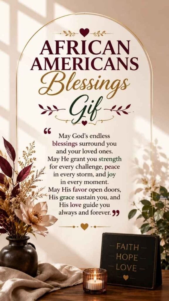 African American Thursday Blessings GIF