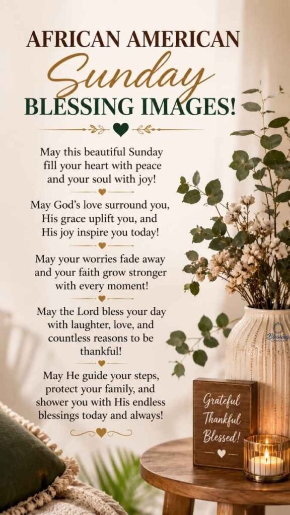 African American Thursday Blessings Images