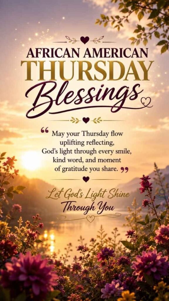 African american thursday blessings quotes