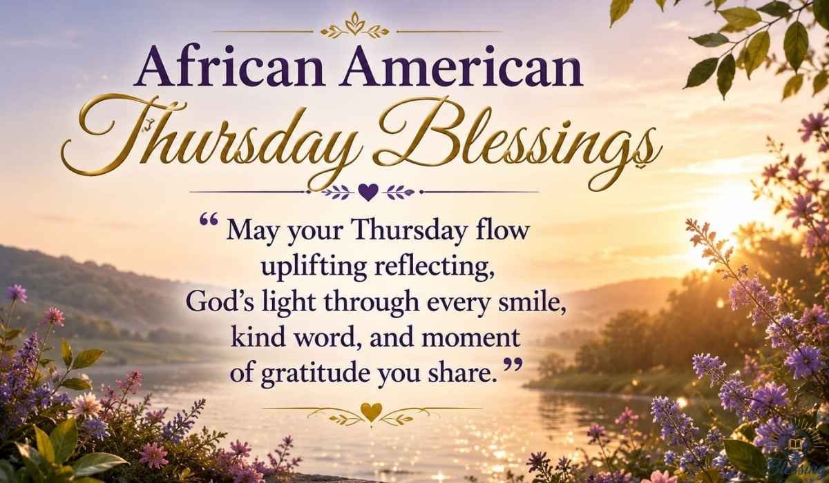 African American Thursday Blessings
