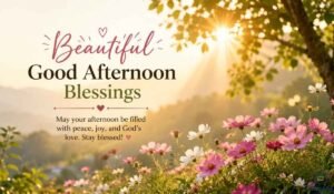 Beautiful Good Afternoon Blessings