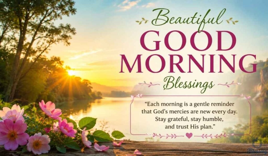 Beautiful Good Morning Blessings