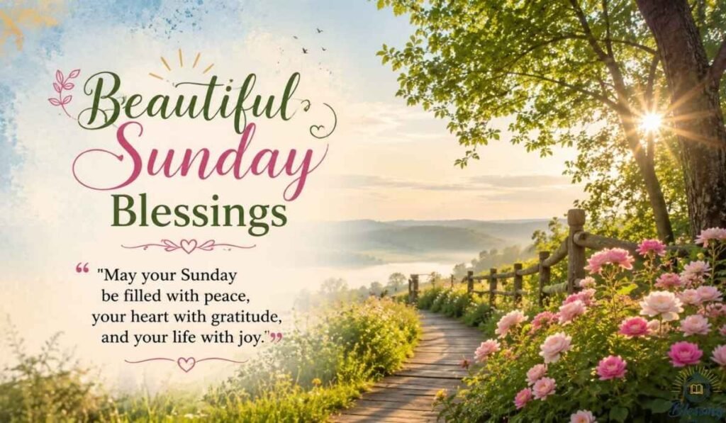 Beautiful Sunday Blessings