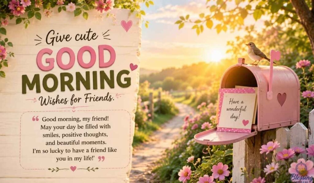 Cute Good Morning Wishes for Friends
