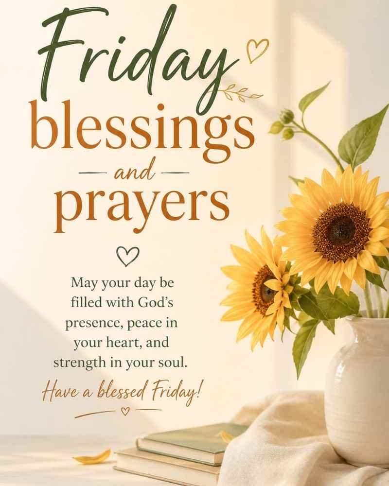 Friday Blessings and Prayers