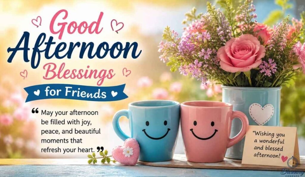 Good Afternoon Blessings for Friends