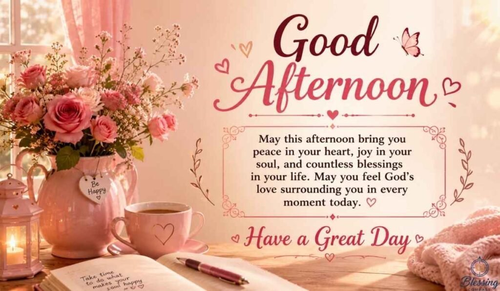 Good Afternoon Blessings Images and Quotes