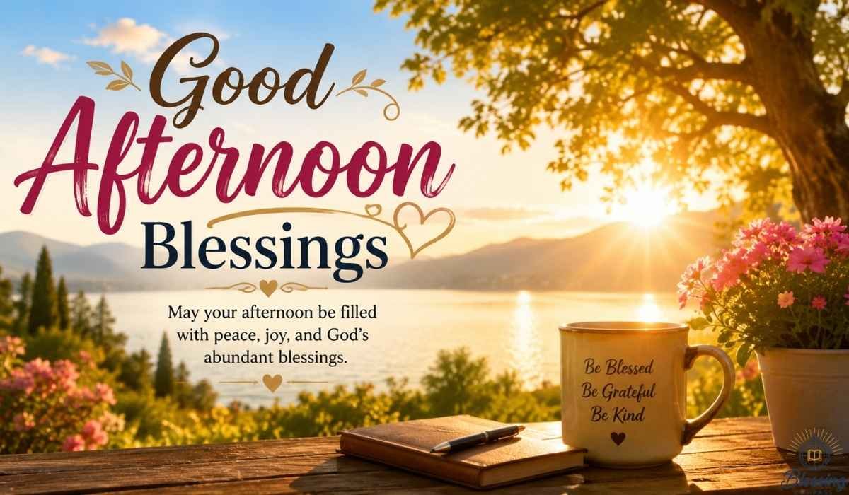 Good Afternoon Blessings
