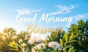 good morning blessings
