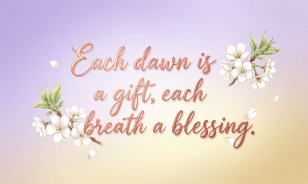 Good Morning Blessings and Prayers