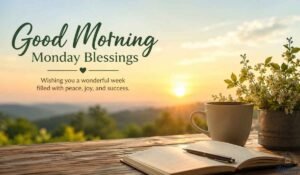 Good Morning Monday Blessings