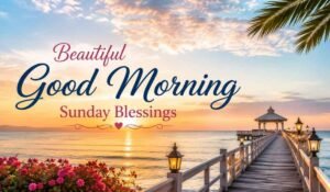 Good Morning Sunday Blessings