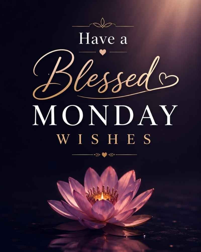 Happy And Blessed Monday Morning Blessings
