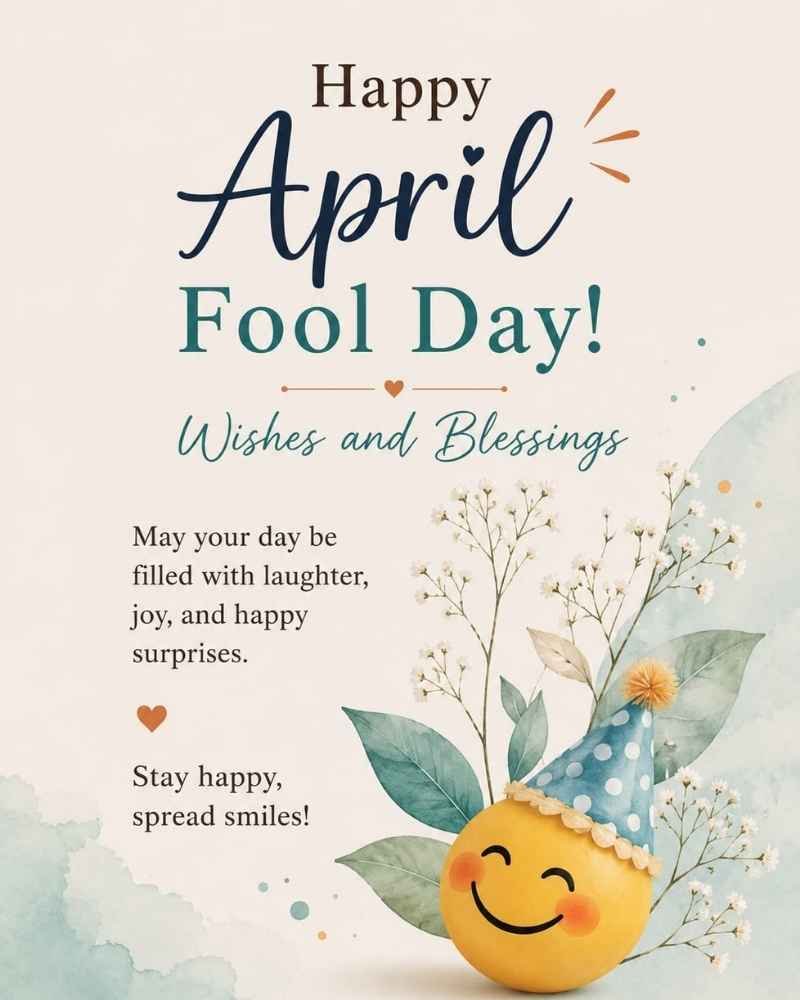 Happy April Fool Day Wishes And Blessings