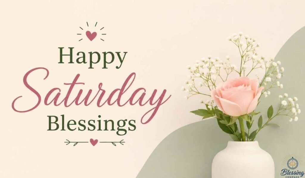 happy saturday blessings