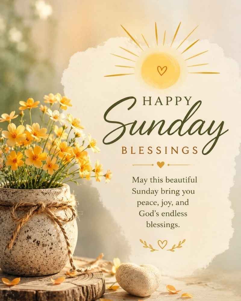 Happy Sunday Blessings