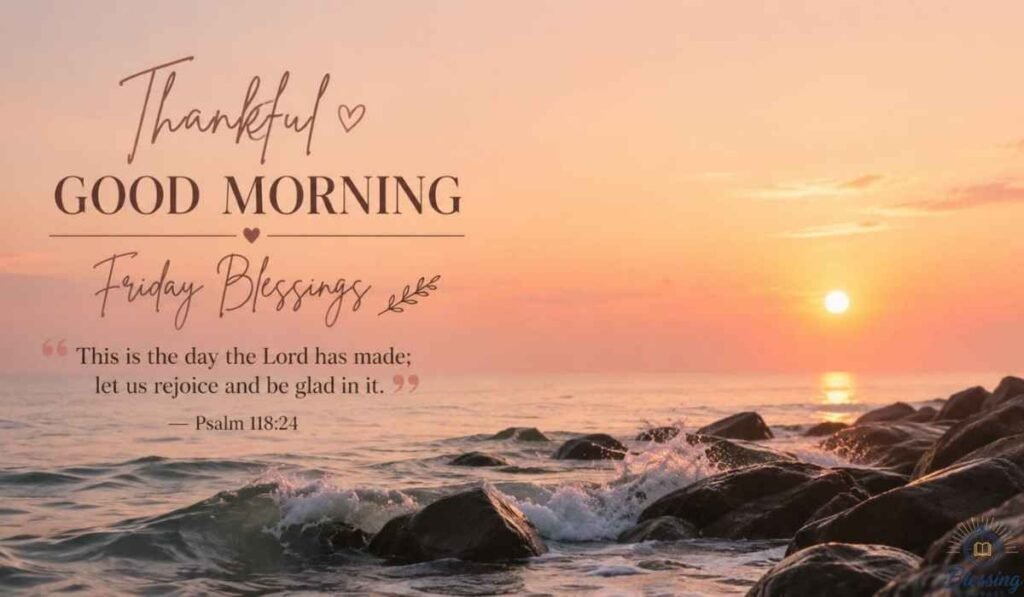 Happy Thankful Good Morning Friday Blessings