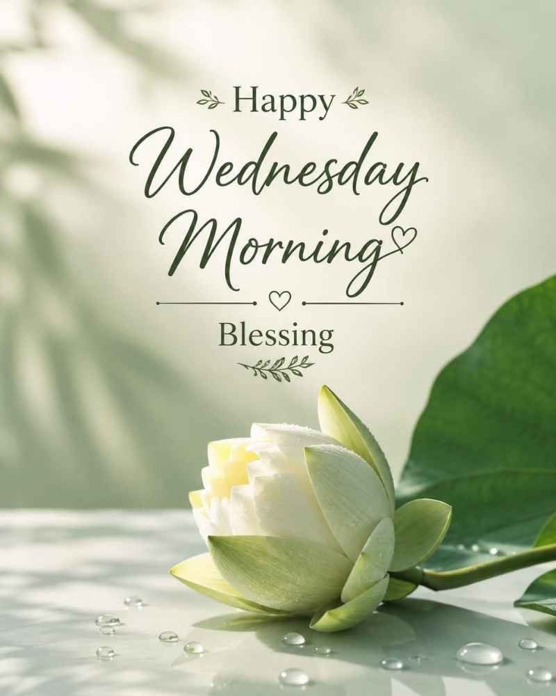 Happy Wednesday Morning Blessings