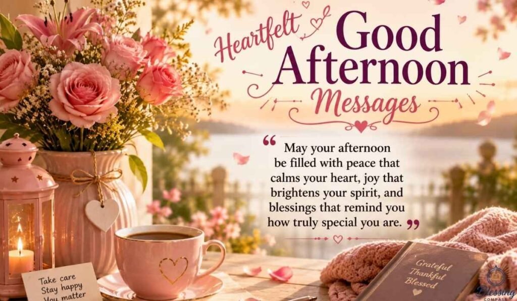 Heartfelt Good Afternoon Messages