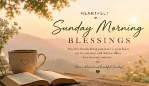 Heartfelt Sunday Morning Blessing