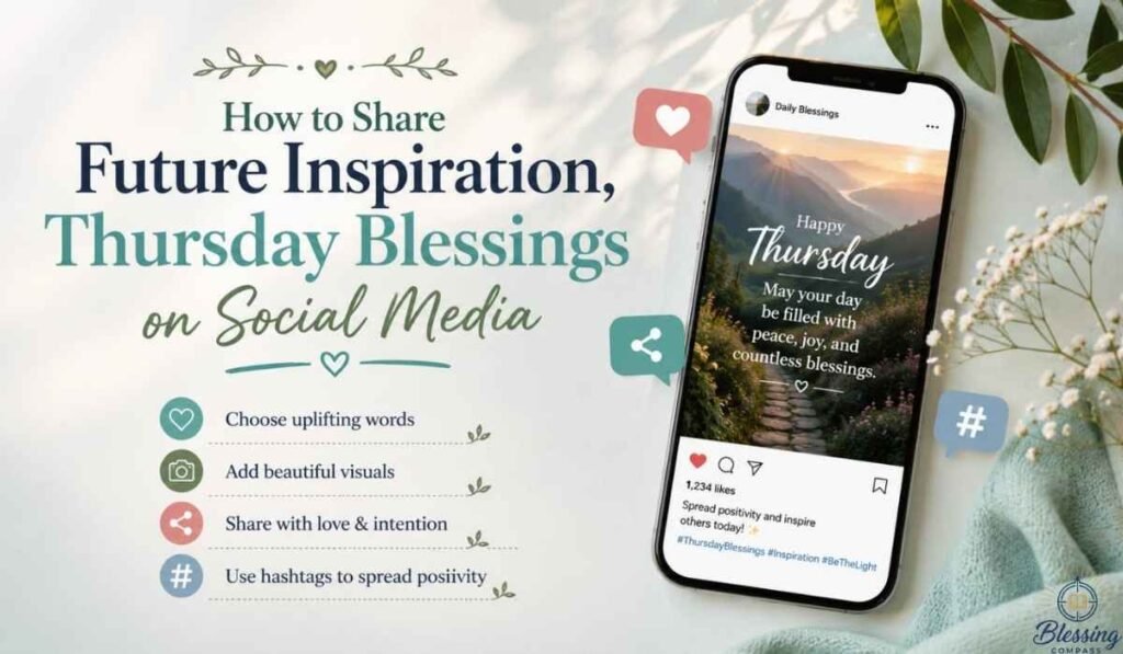 How to Share Spiritual Inspiration Thursday Blessings on Social Media