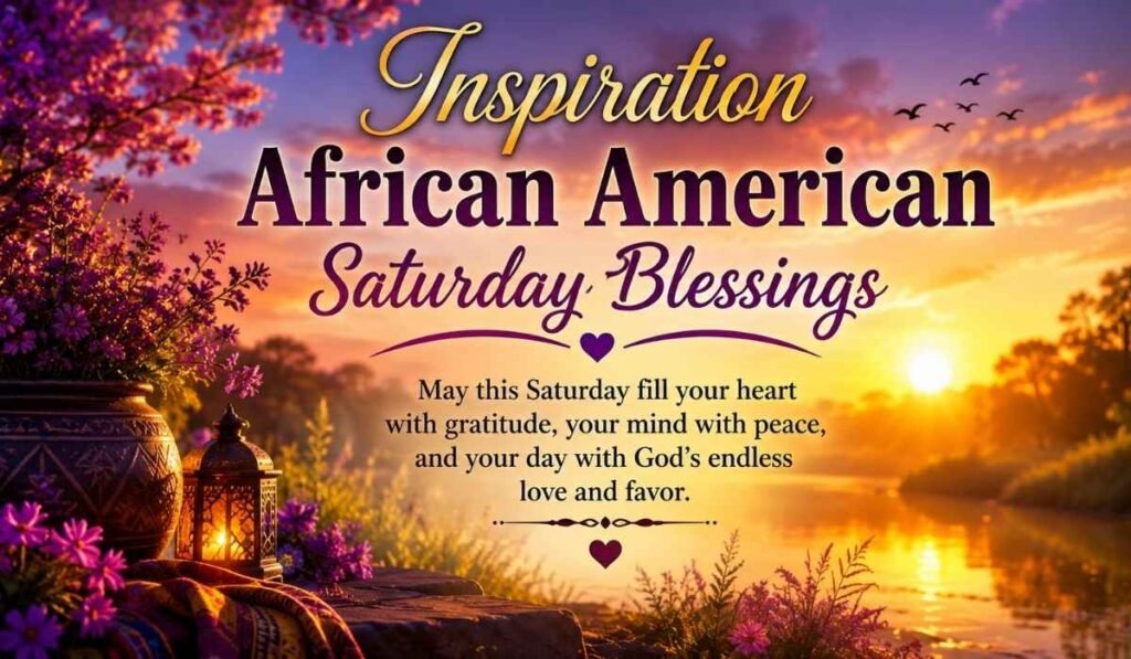 Inspiration African American Saturday Blessings For Instagram