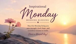Inspirational Monday Morning Blessing