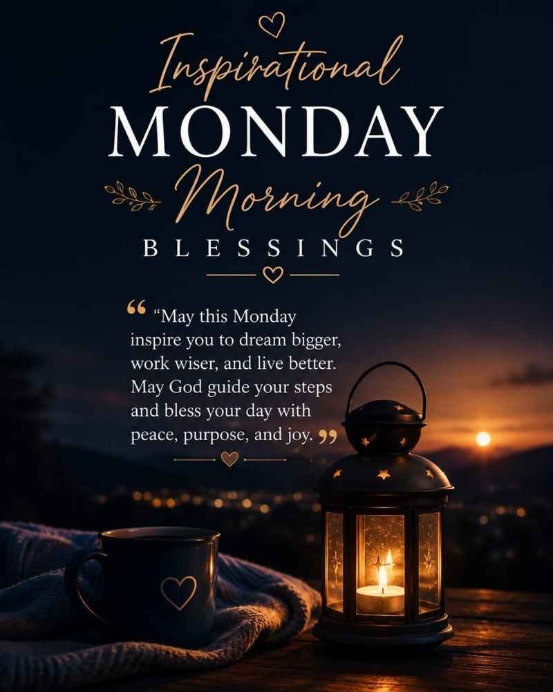 Inspirational Monday Morning Blessings