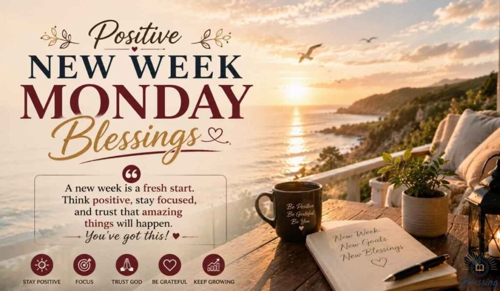 Inspirational New Week Monday Blessings