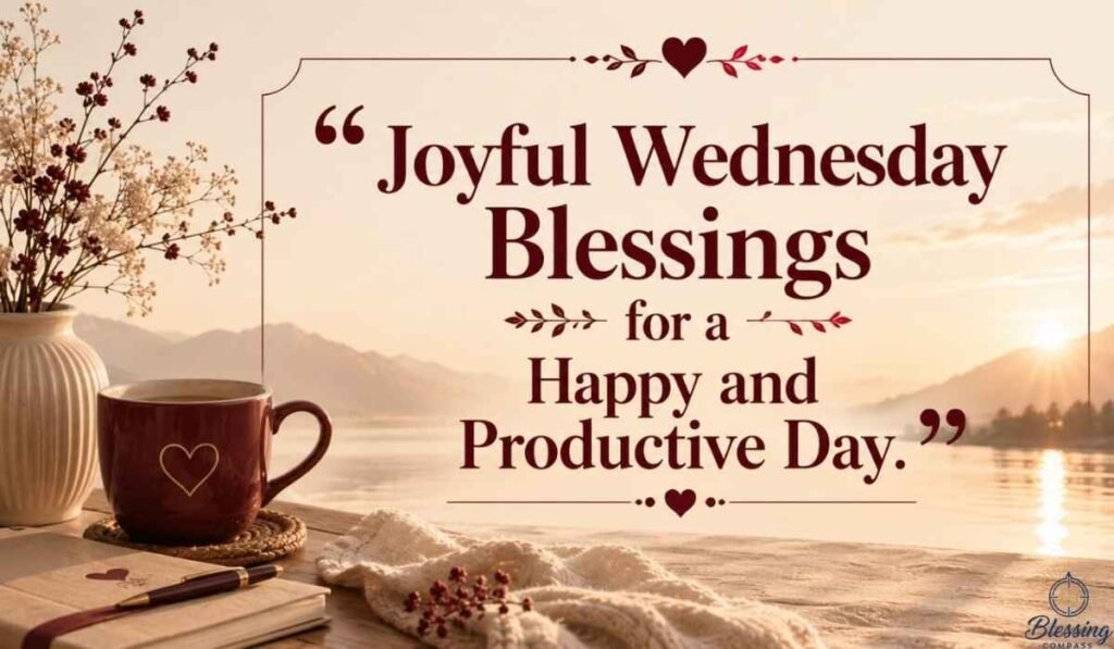 Joyful Wednesday Blessings for a Happy and Productive Day