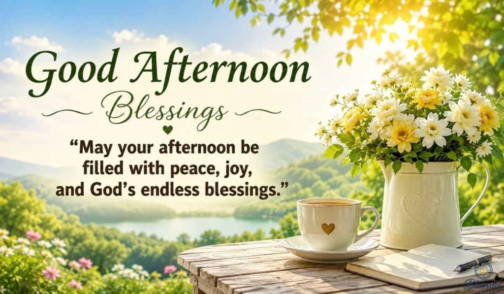 Motivational Good Afternoon Blessings