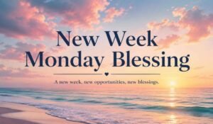 New Week Monday Blessing