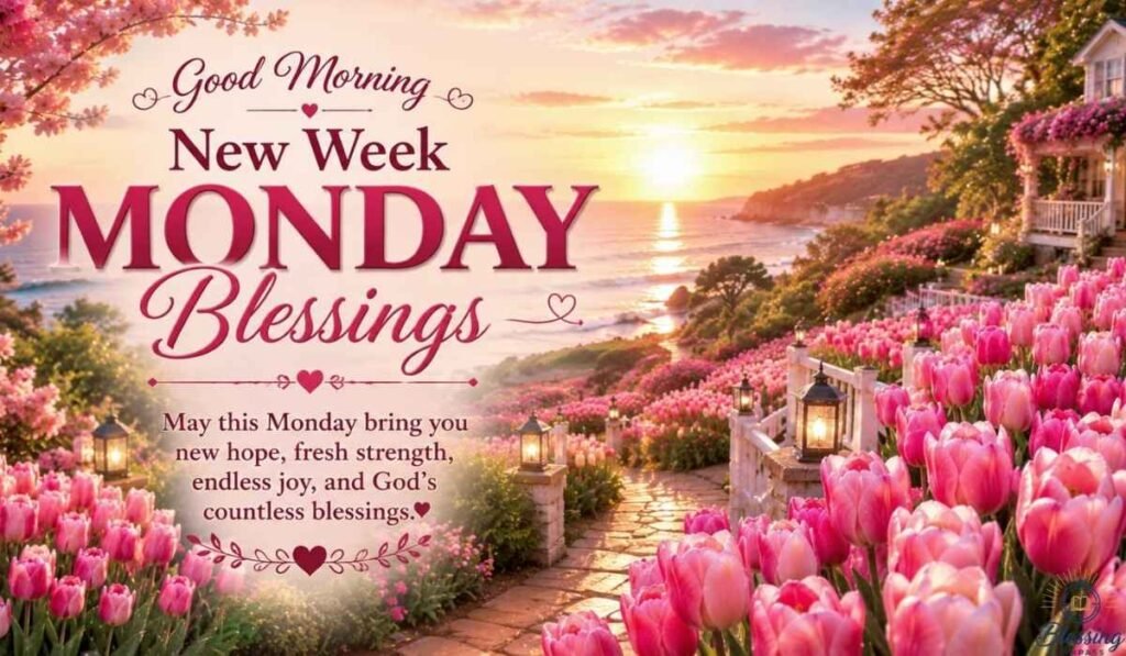 New Week Monday Blessings Images