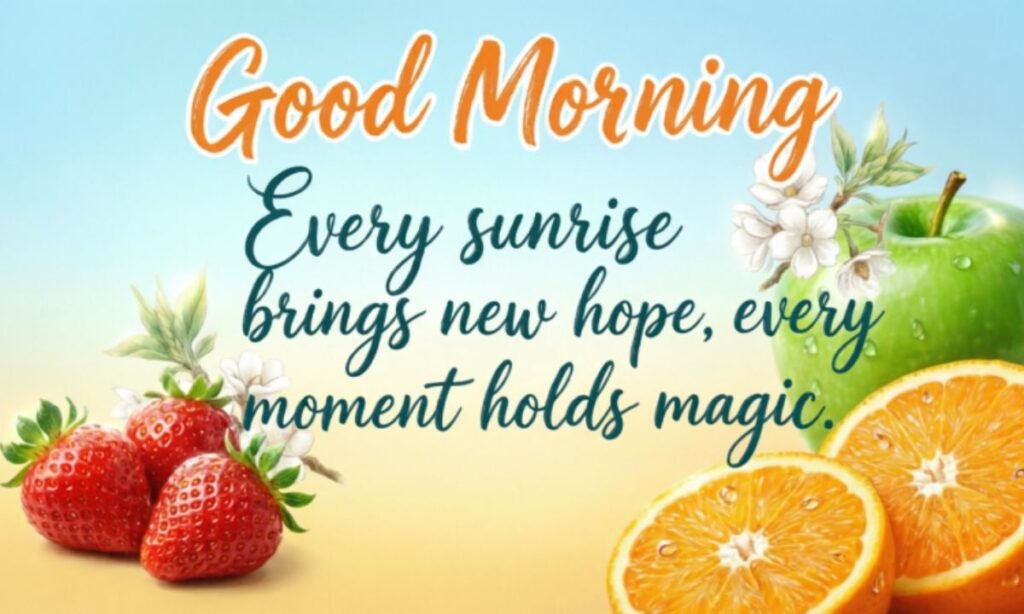 Positive Morning Blessings for a Happy Start