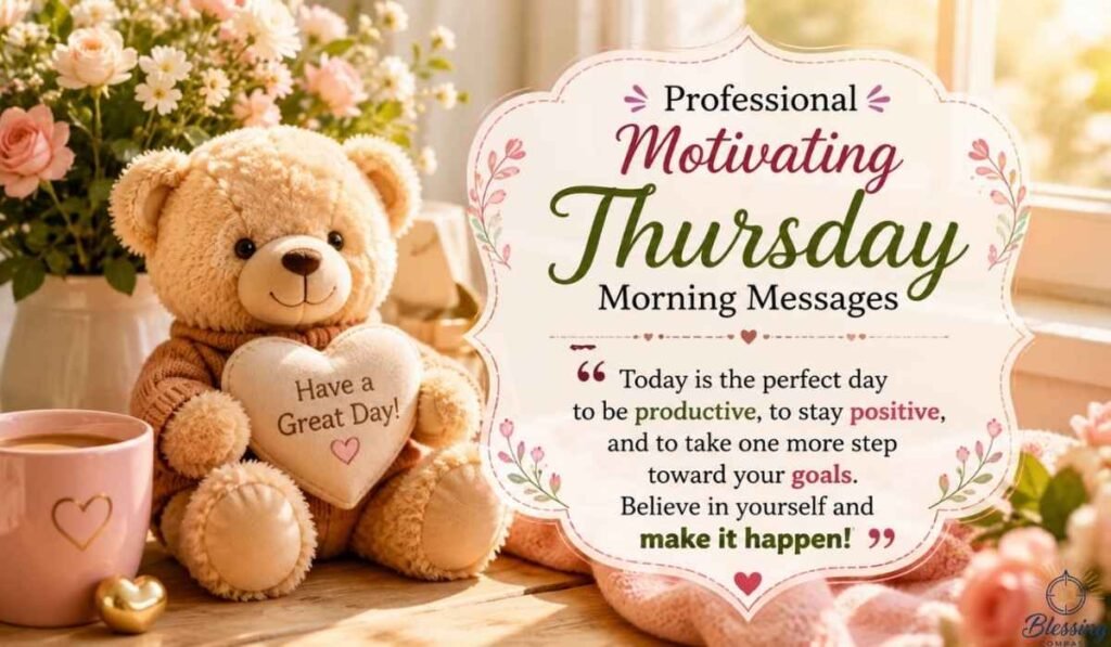 Professional & Motivating Thursday Morning Messages
