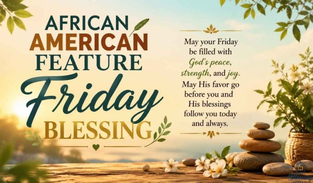 Rare African American Spiritual Friday Blessings