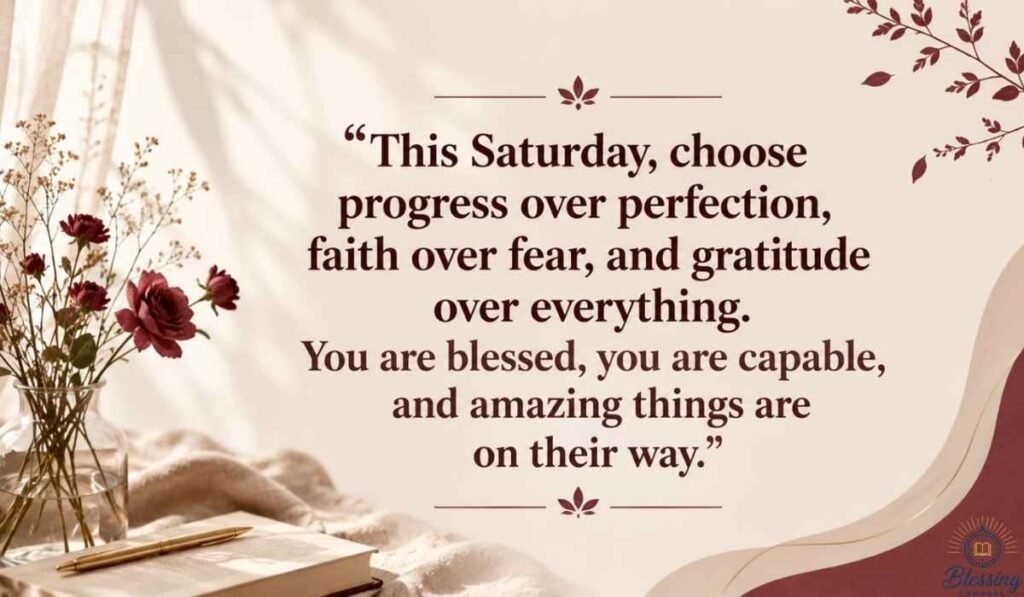 Saturday Blessings and Reflections
