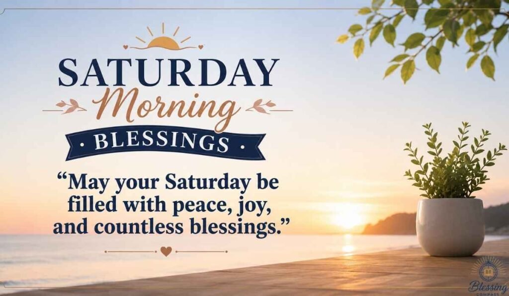 Saturday Morning Blessings