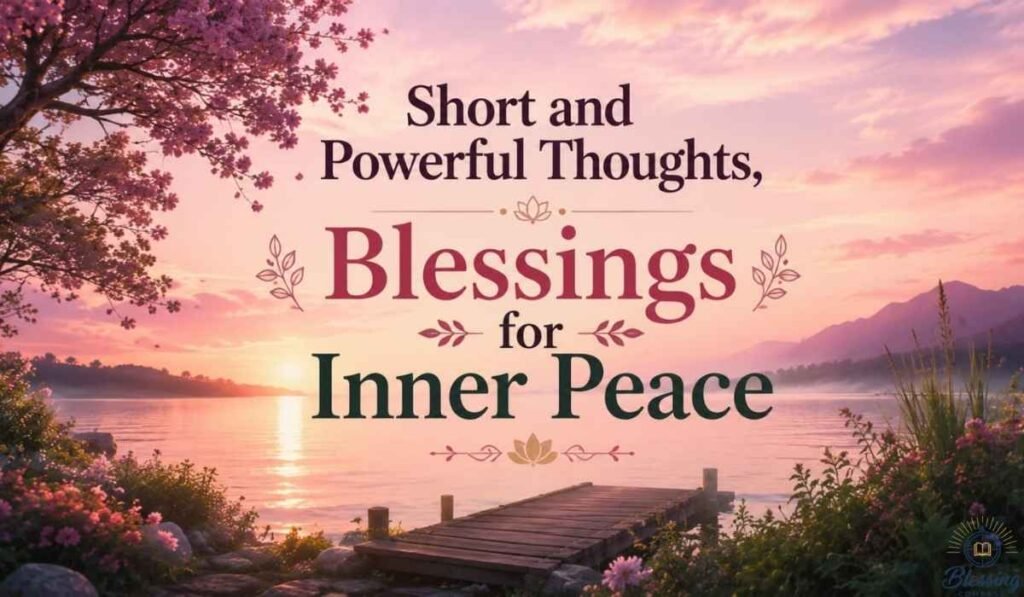 Short and Powerful Thursday Blessings for Inner Peace