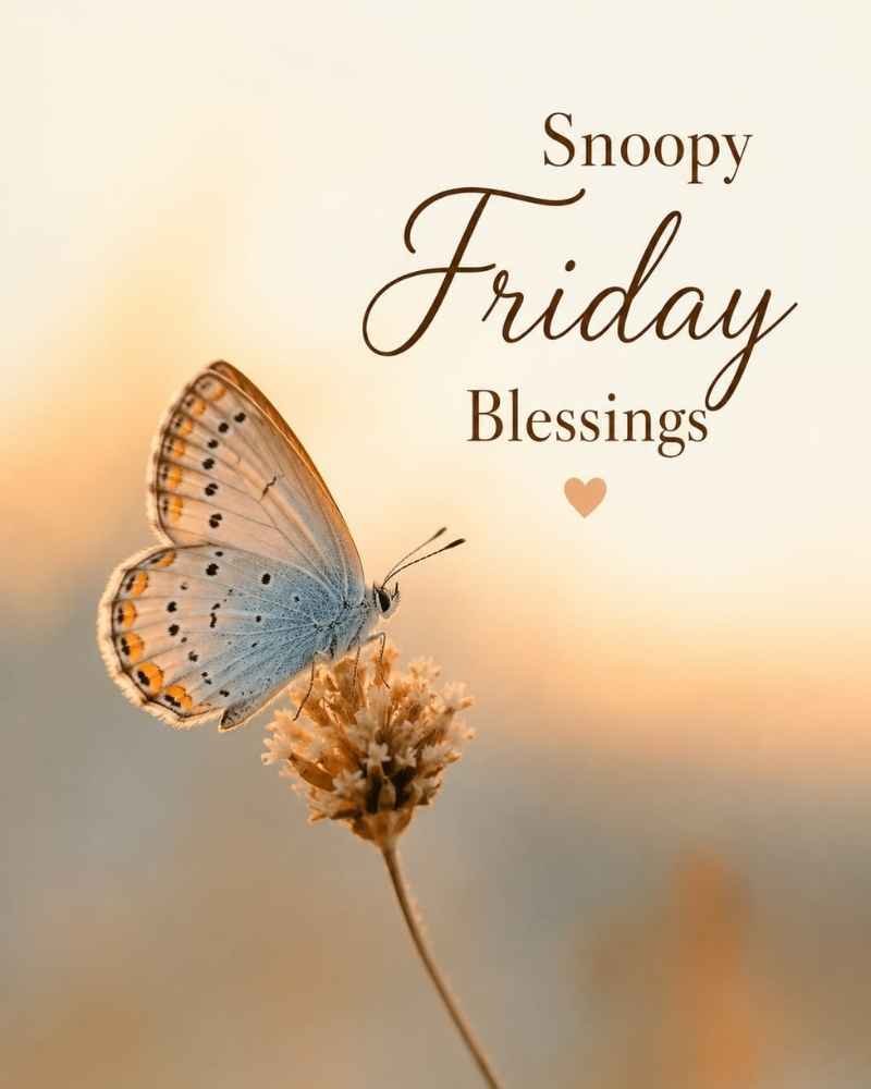 Snoopy Friday Blessings