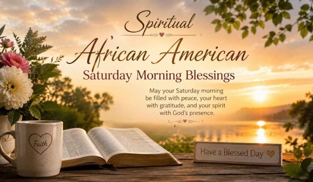 Spiritual African American Saturday Morning Blessings