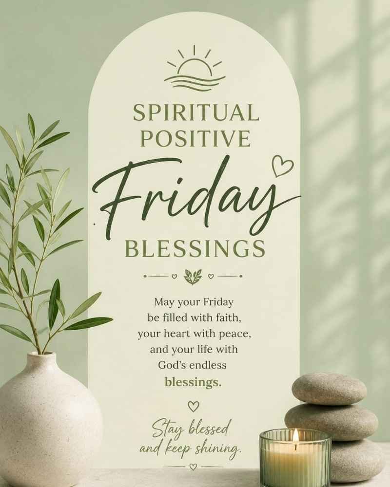 Spiritual Positive Friday Blessings
