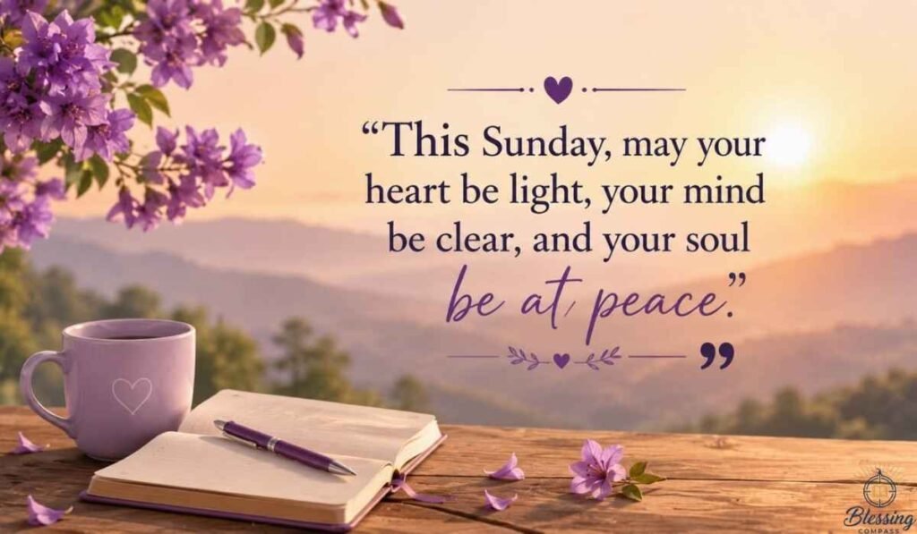 Sunday Morning Blessings