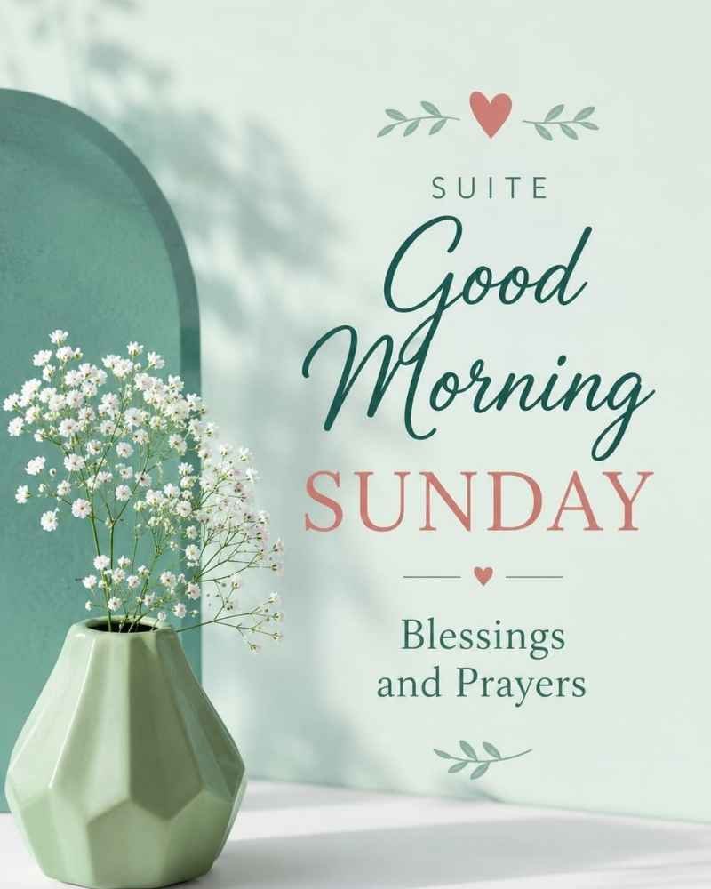 Sweet Good Morning Sunday Blessings and Prayers