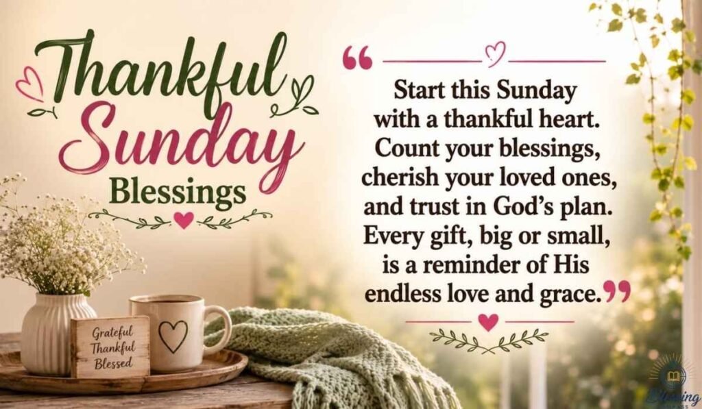 Thankful Sunday Blessings
